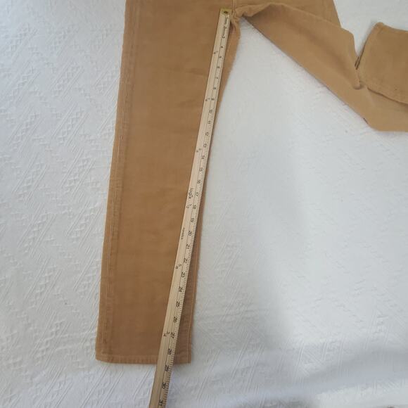 Daily Blue Corduroy ladies pants NWT Mustard Size 27 - Picture 7 of 12